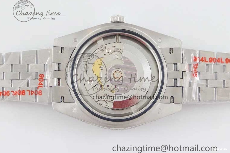 Jubilee Diamonds Datejust TWF 41 Arabic Full on A2824 Dial Edition SS Markers Best Bracelet 1:1 0214